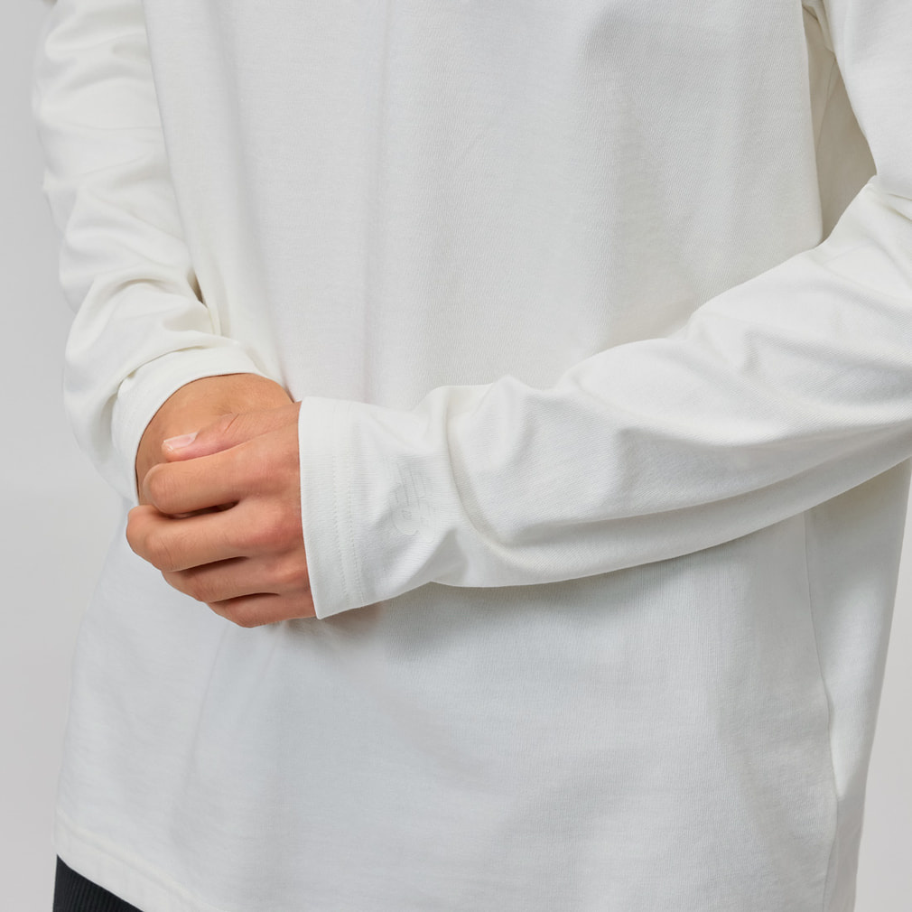 ニューバランス THE CITY メンズ 長袖 Tシャツ シューパッチロング