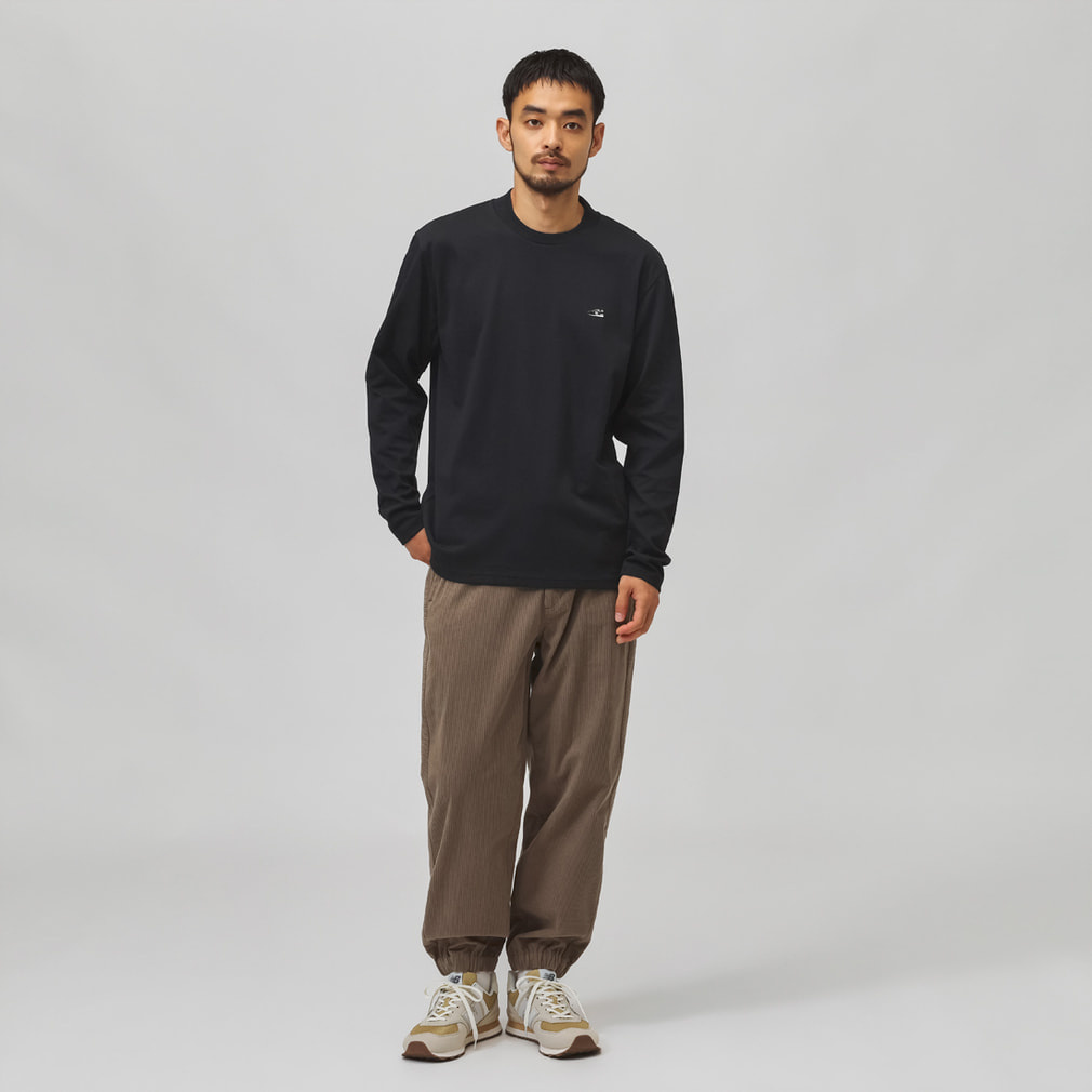 ニューバランス THE CITY メンズ 長袖 Tシャツ シューパッチロング