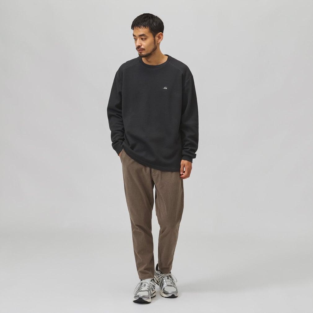 ニューバランス THE CITY メンズ 長袖 Tシャツ ワッフルロングスリーブ