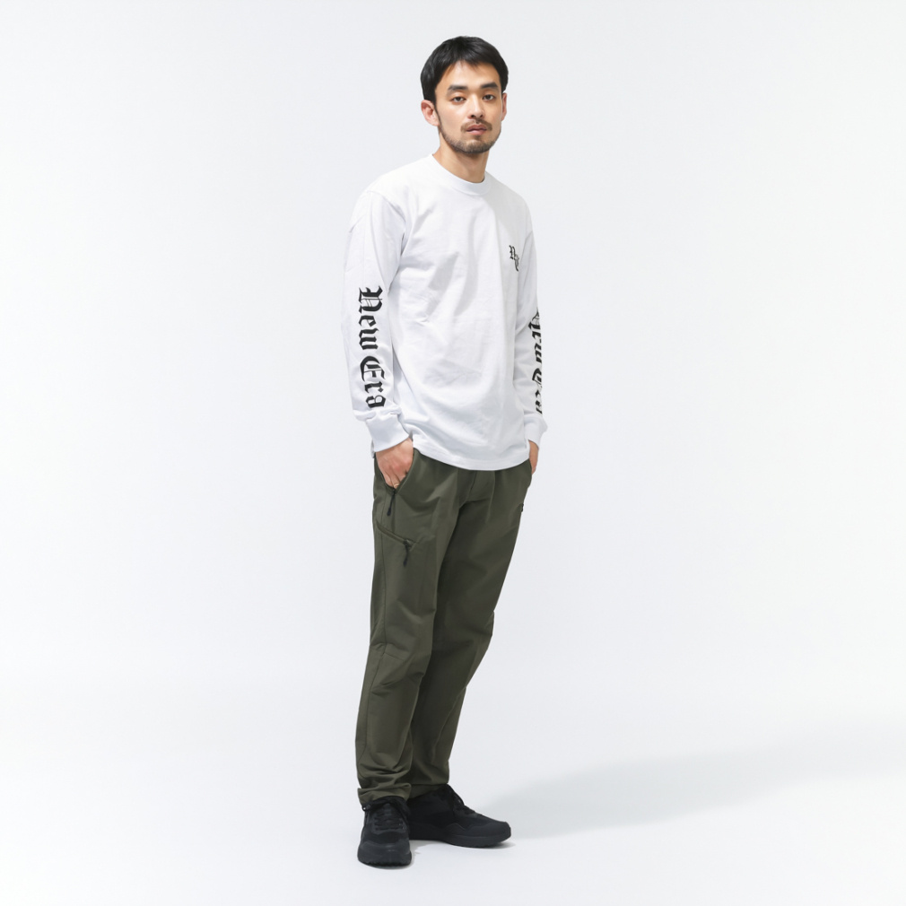ニューエラ メンズ 長袖 Tシャツ LS CT TEE OLD ENGLISH WHI 14856734