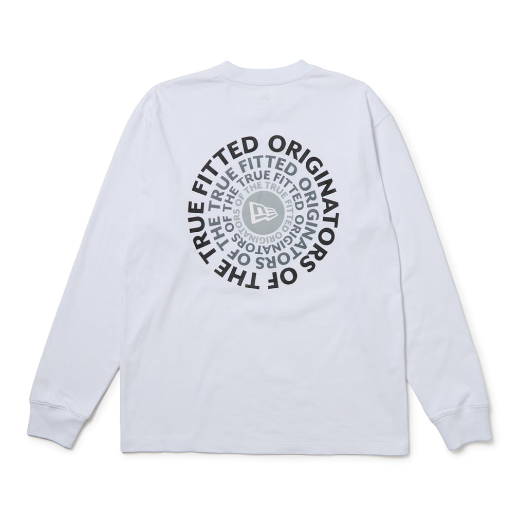 ニューエラ メンズ 長袖 Tシャツ LS CT TEE CIRCLE OOTTF WHI 263