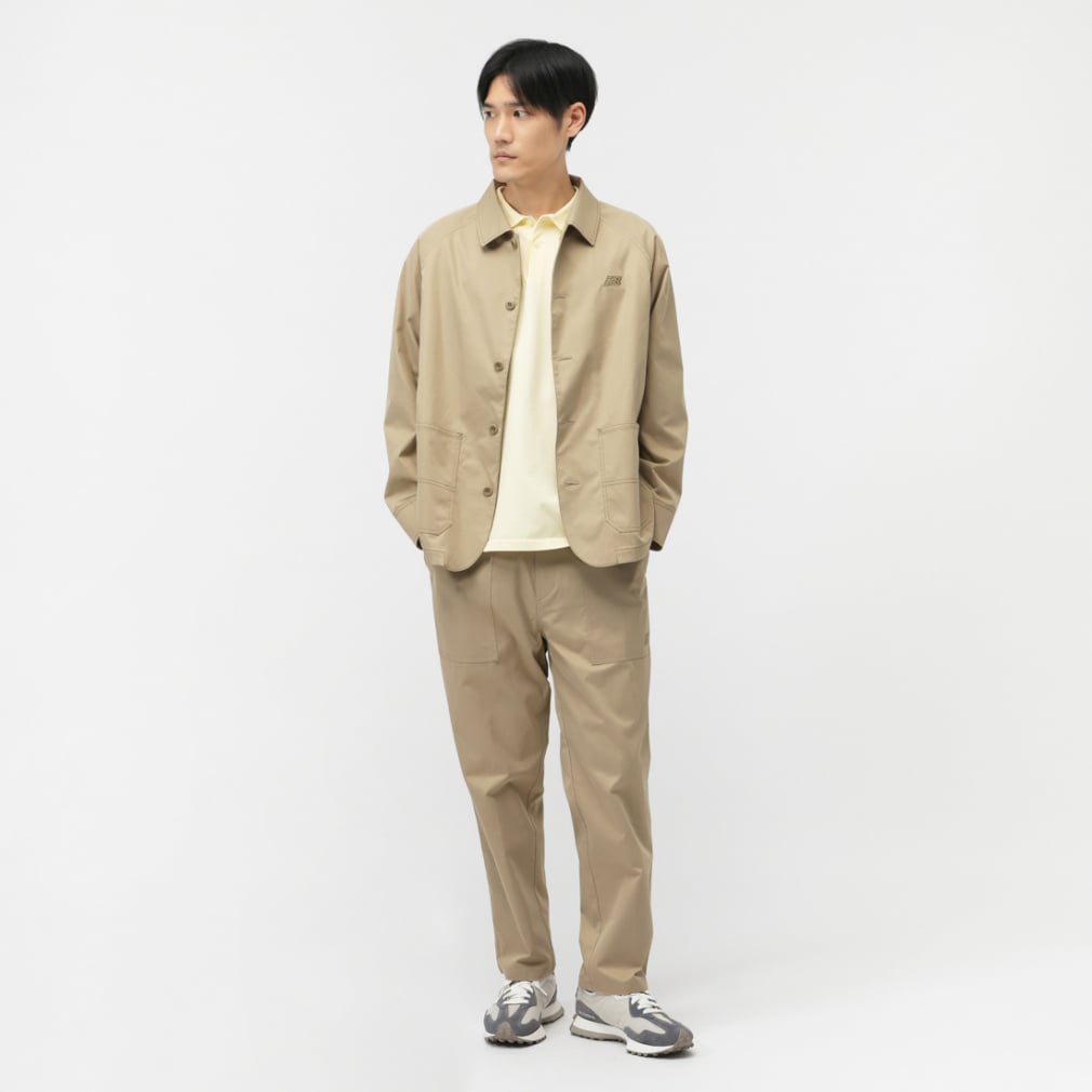 ニューバランス THE CITY メンズ 長袖 ポロシャツ ロングスリーブ