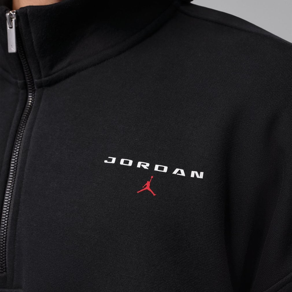 ジョーダン メンズ スウェット ハーフジップ FLT フリース QTR ZIP LB