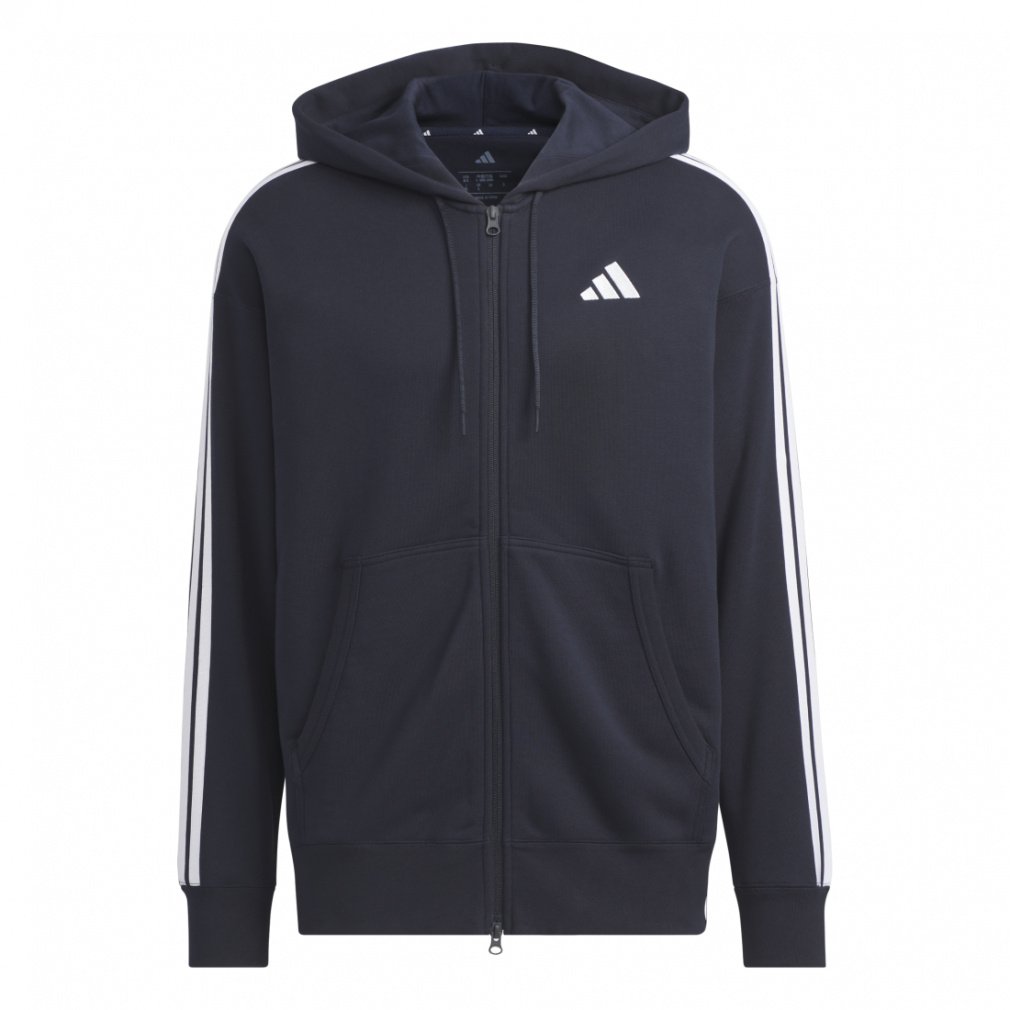 アディダス メンズ スウェット フルジップ M ESS+ 3S スウェットFZ