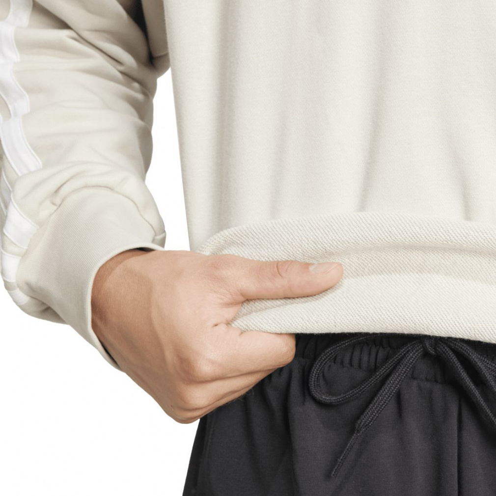 エッセンシャルズ スリーストライプス フレンチテリースウェット