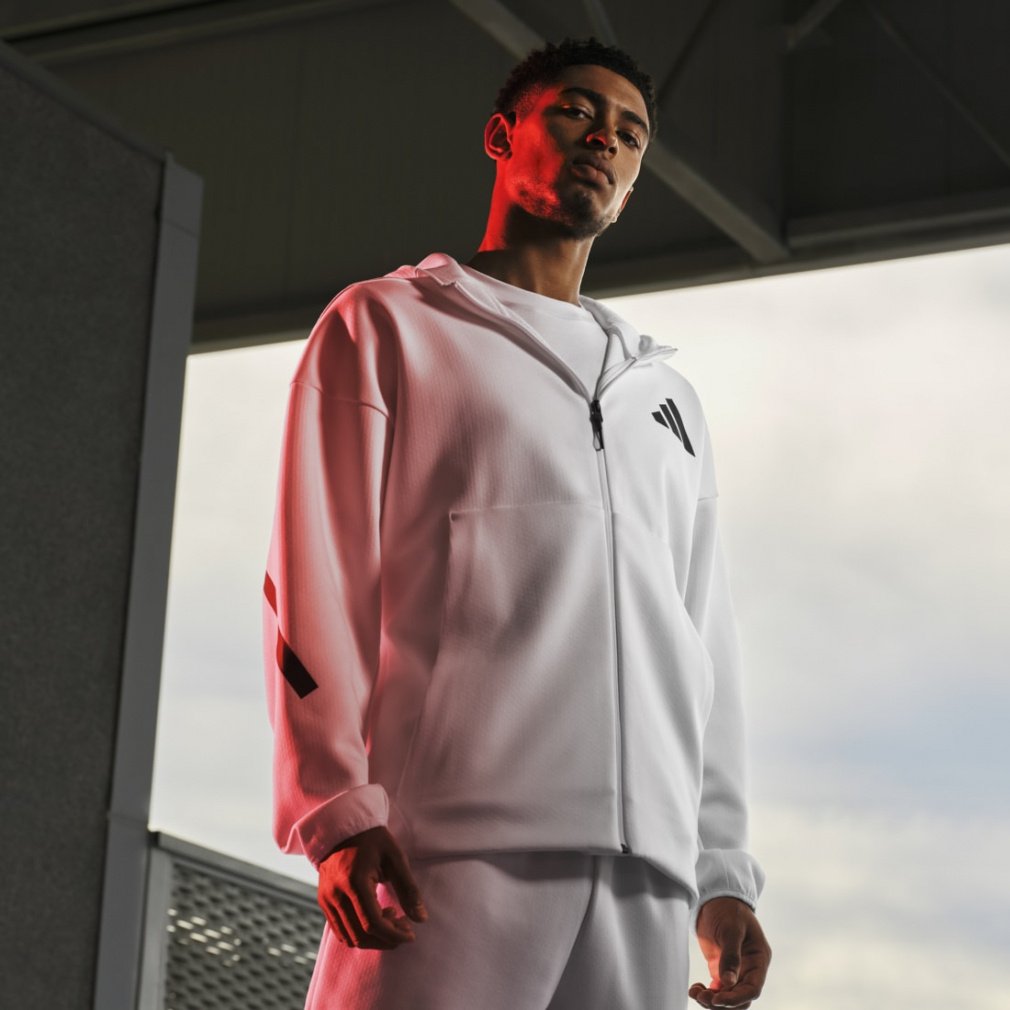 アディダス メンズ スウェット フルジップ Z.N.E. フルジップ フード