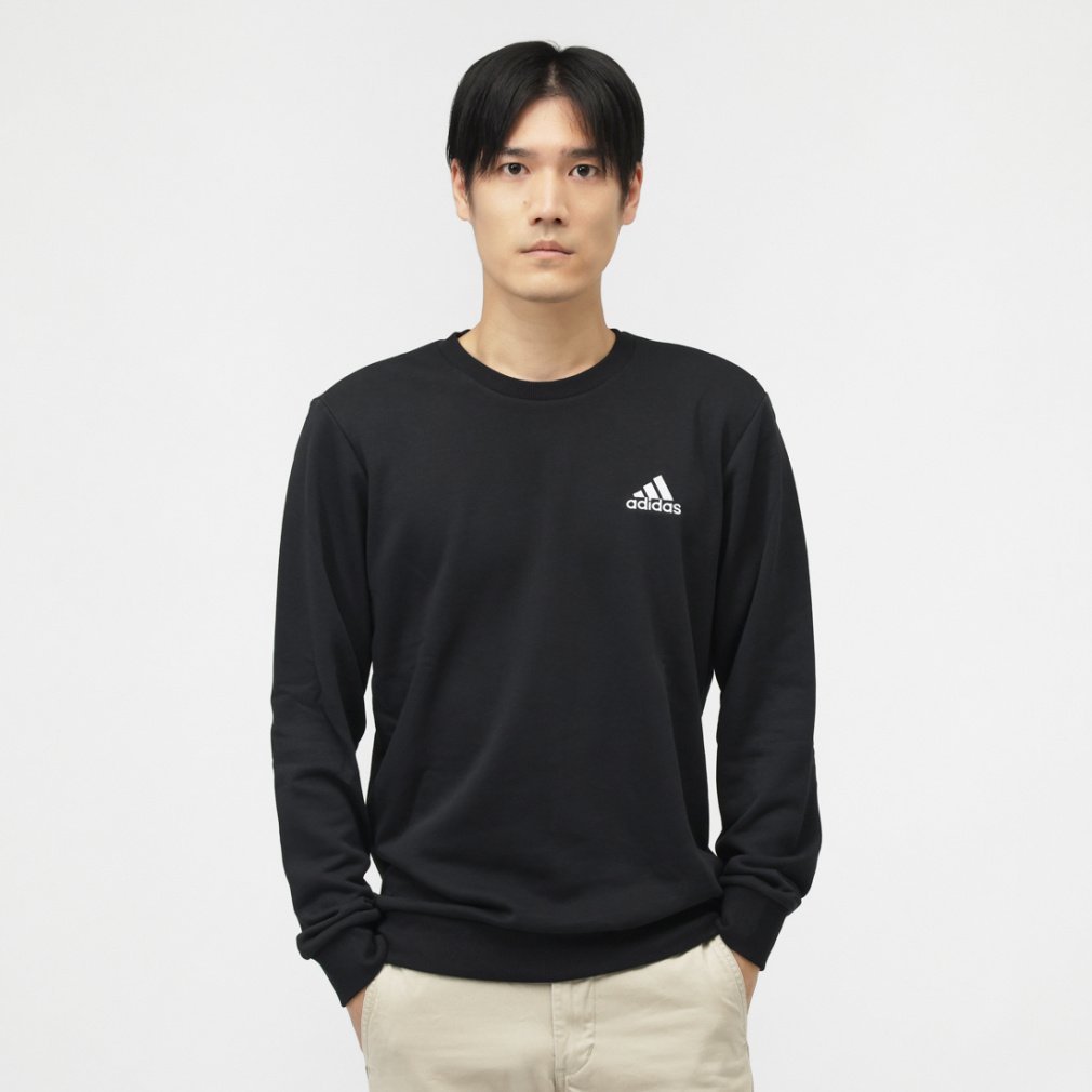 エッセンシャルズ エンブロイダード スモール ロゴ スウェットシャツ