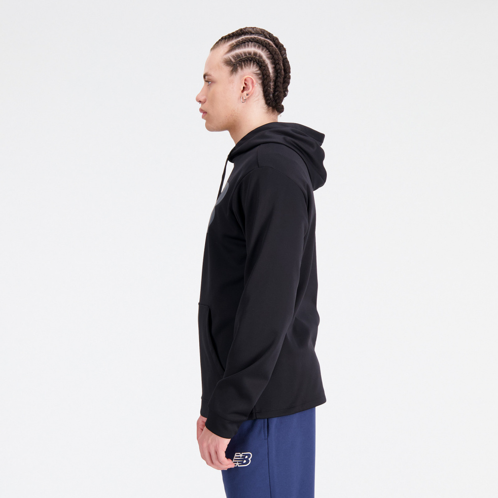 ニューバランス メンズ パーカー フリースプルオーバーフーディ