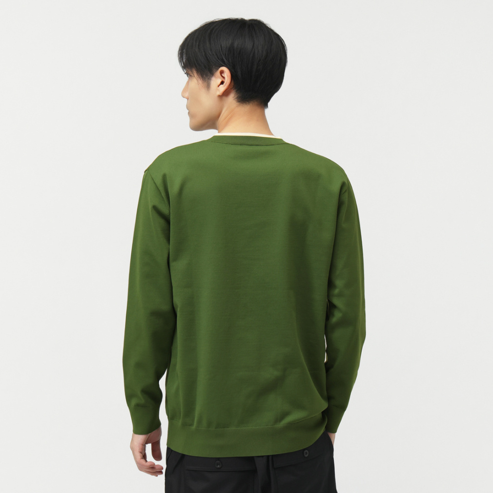 ニューバランス THE CITY メンズ ウェア ラインニットプルオーバー