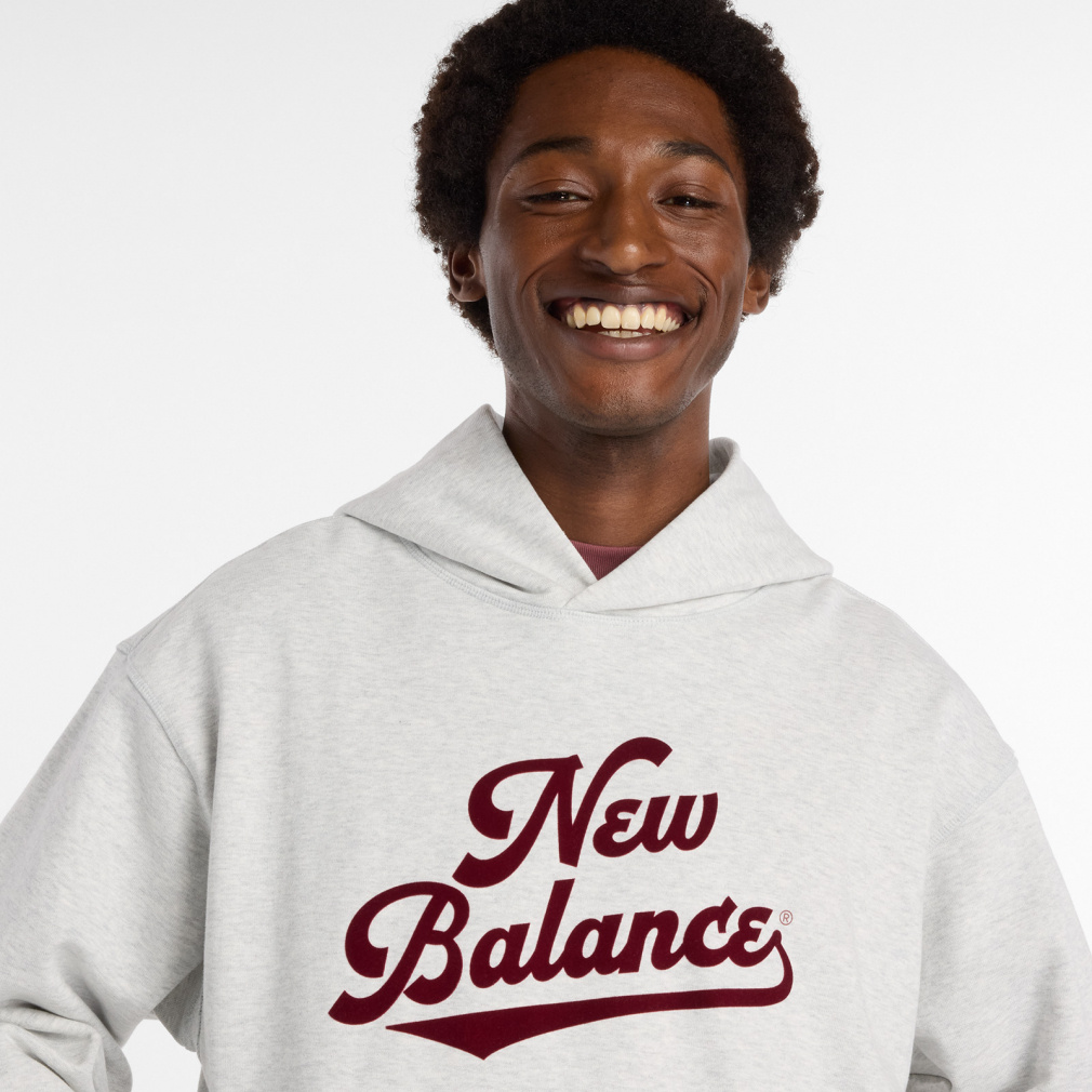 ニューバランス メンズ スウェット パーカー Athletics レガシー