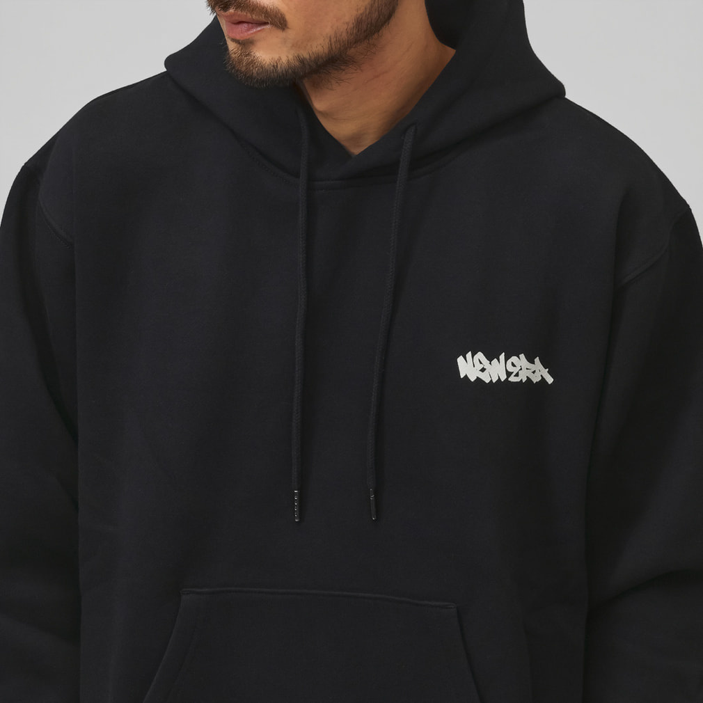 ニューエラ メンズ スウェット パーカー OS SW PO HOODIE TAGGING BLK