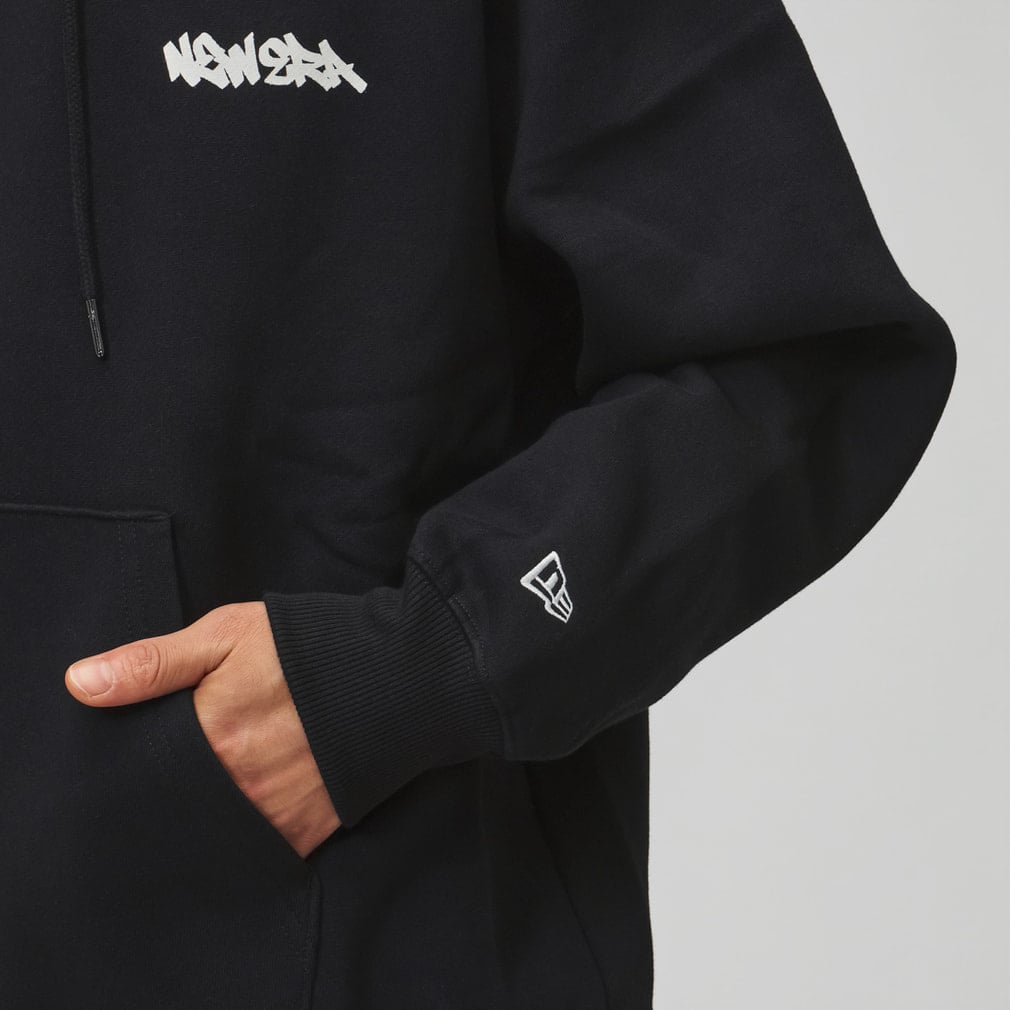 ニューエラ メンズ スウェット パーカー OS SW PO HOODIE TAGGING BLK