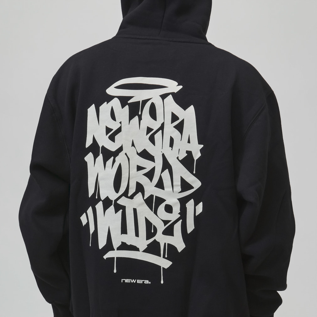 ニューエラ メンズ スウェット パーカー OS SW PO HOODIE TAGGING BLK