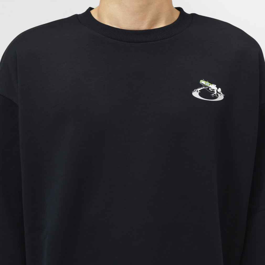 オークリー メンズ スウェット トレーナー BORDERLESS QD FLEECE CREW