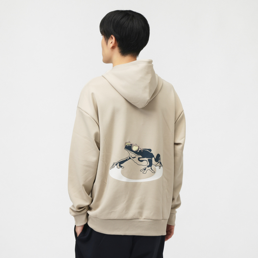 オークリー メンズ スウェット パーカー BORDERLESS QD FLEECE HOODIE