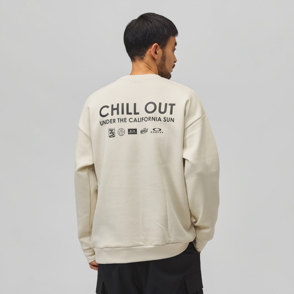 オークリー メンズ スウェット トレーナー BORDERLESS FLEECE CREW