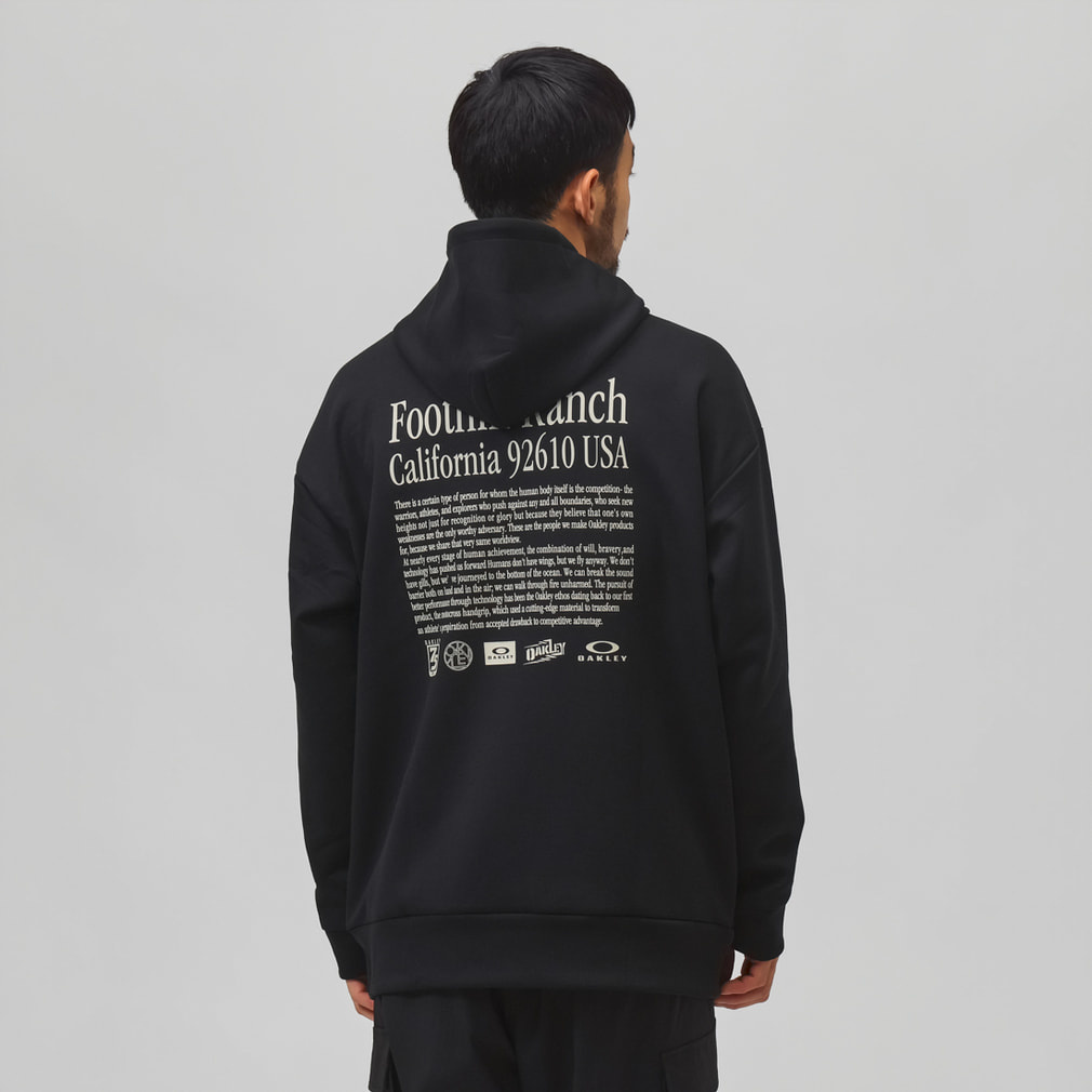 オークリー メンズ スウェット パーカー BORDERLESS FLEECE HOODIE