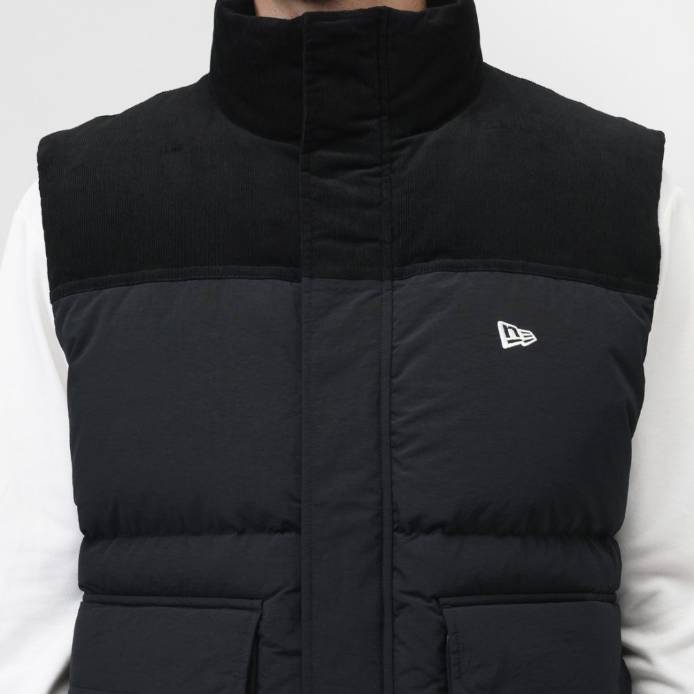 ニューエラ メンズ ダウンベスト DOWN VEST COMBI BLK 14682725 BLK