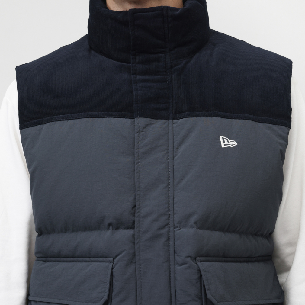 ニューエラ メンズ ダウンベスト DOWN VEST COMBI NVY 14682724 NVY