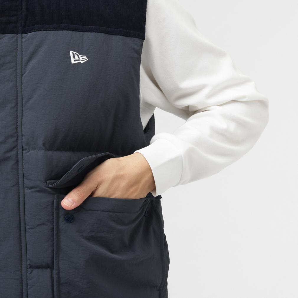ニューエラ メンズ ダウンベスト DOWN VEST COMBI NVY 14682724 NVY