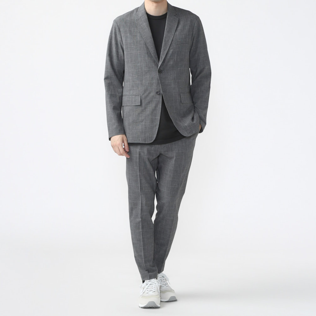 ニューバランス　THE CITY ジャケット&パンツ　サイズS グレー ニューバランス THE CITY メンズ アウターウェア プレミアムジャケット