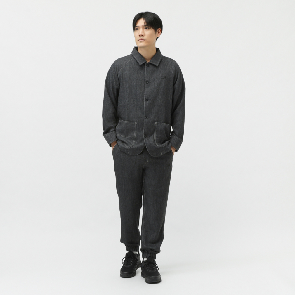 未使用●ニューバランス●THE CITY デニムライクジャケット Lサイズ NV セール】【アルペン限定】ニューバランス New Balance THE CITY