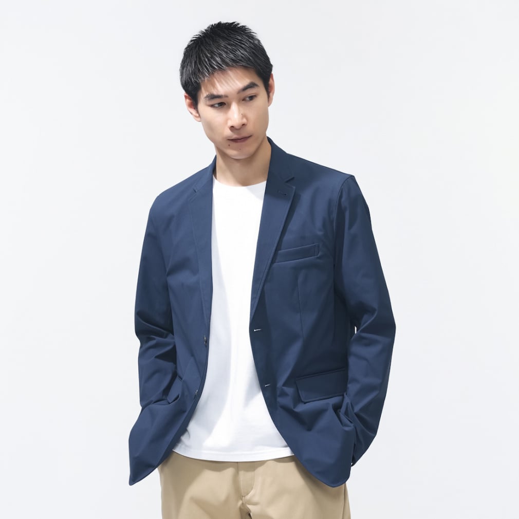 ニューバランス/The City　　 new balance　　ネイビー ニューバランス THE CITY メンズ ウェア シーズナルシティージャケット