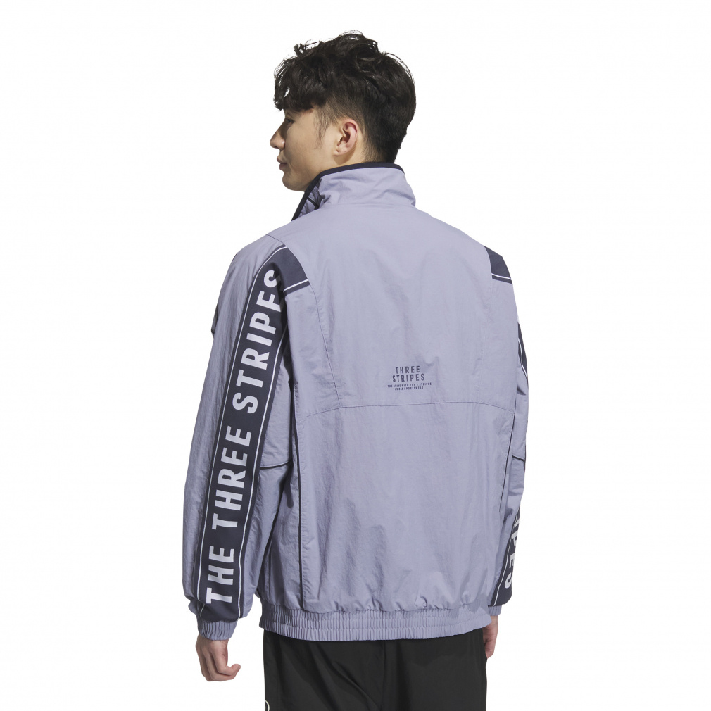 アディダス メンズ ウインドフルジップ ワーディング ルーズフィット