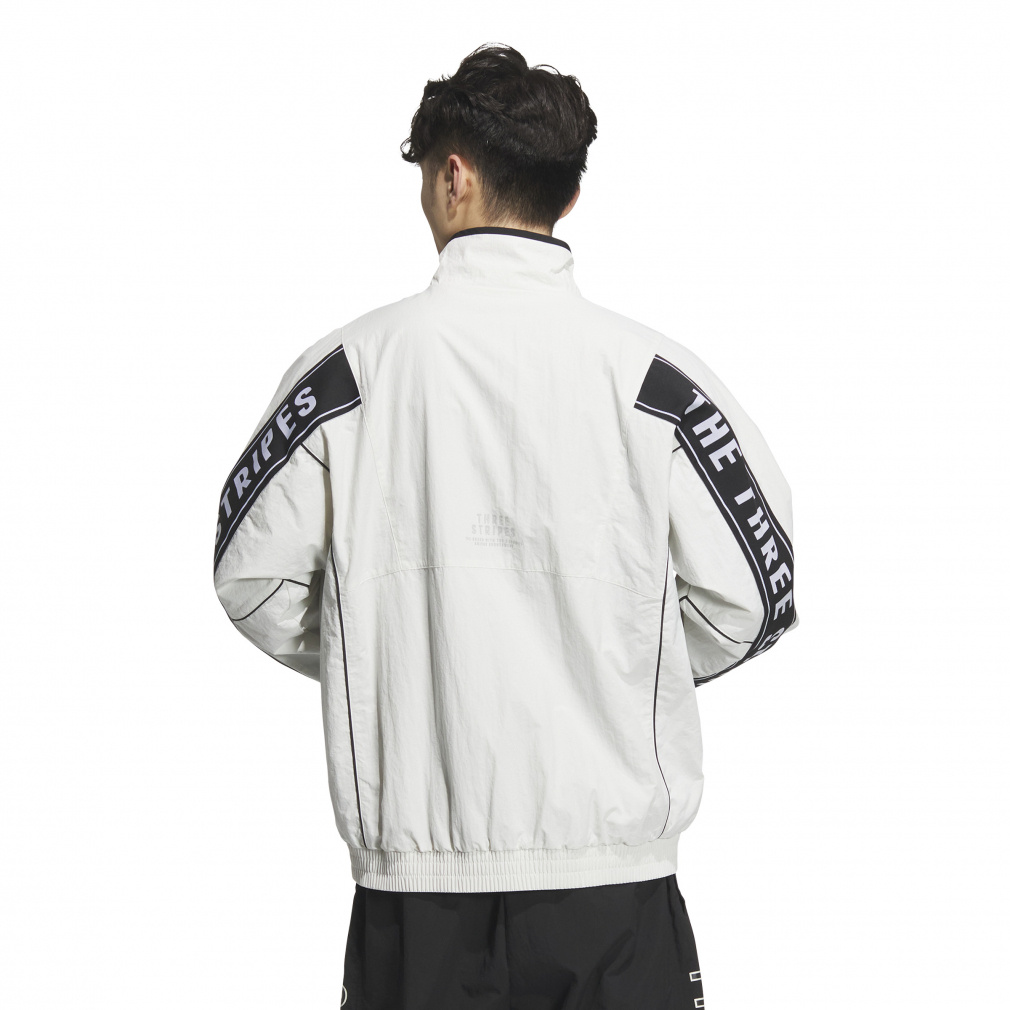 ワーディング ルーズフィット シワ加工 ナイロンウーブン 起毛