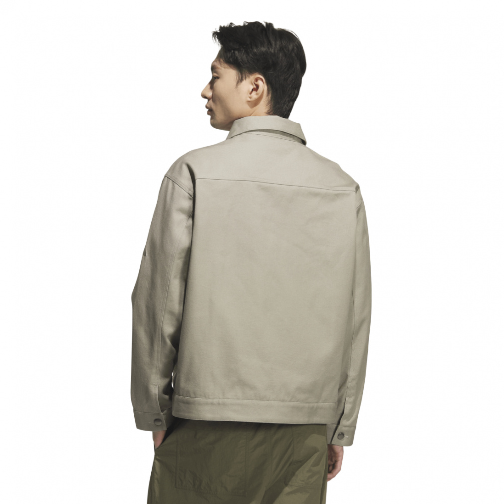 アディダス メンズ ウェア ルーズフィット キャンバスジャケット