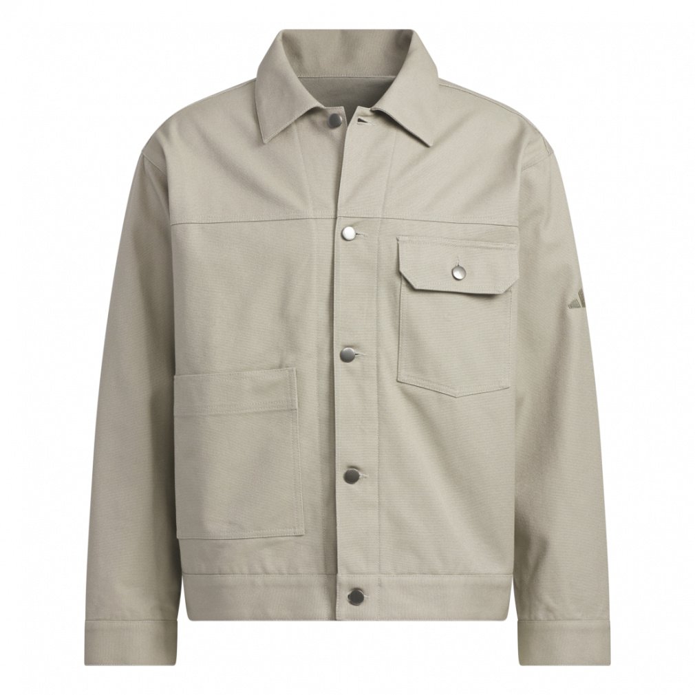 アディダス メンズ ウェア ルーズフィット キャンバスジャケット
