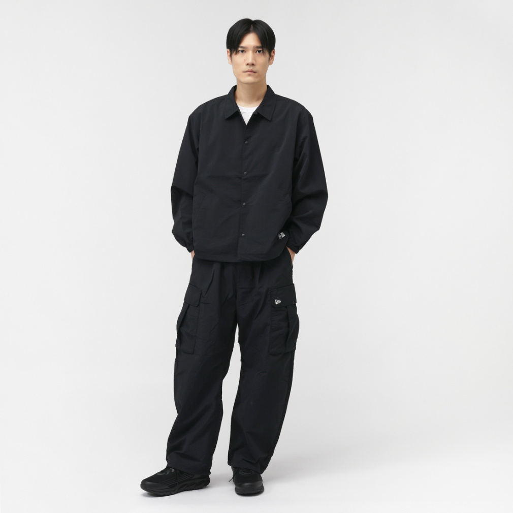ニューエラ メンズ アウターウェア NYLON COACH JK BLK 14682674 BLK