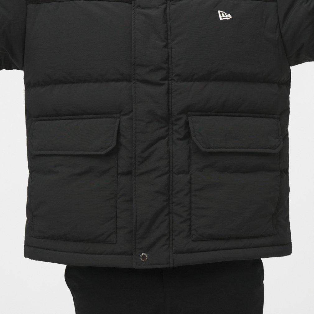 ニューエラ メンズ ダウンジャケット DOWN JK COMBI BLK 14682727 BLK