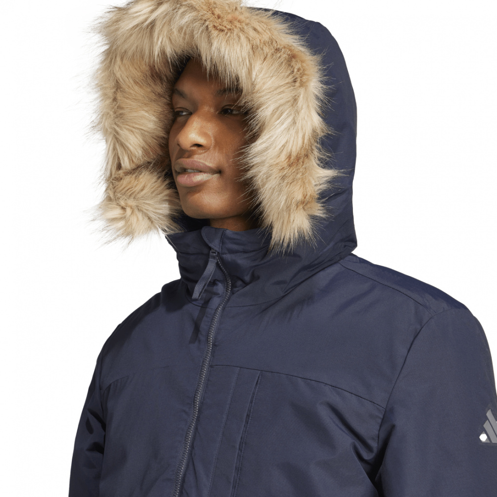 アディダス メンズ 中綿コート Paveric ファーパーカー JUC84 S05970