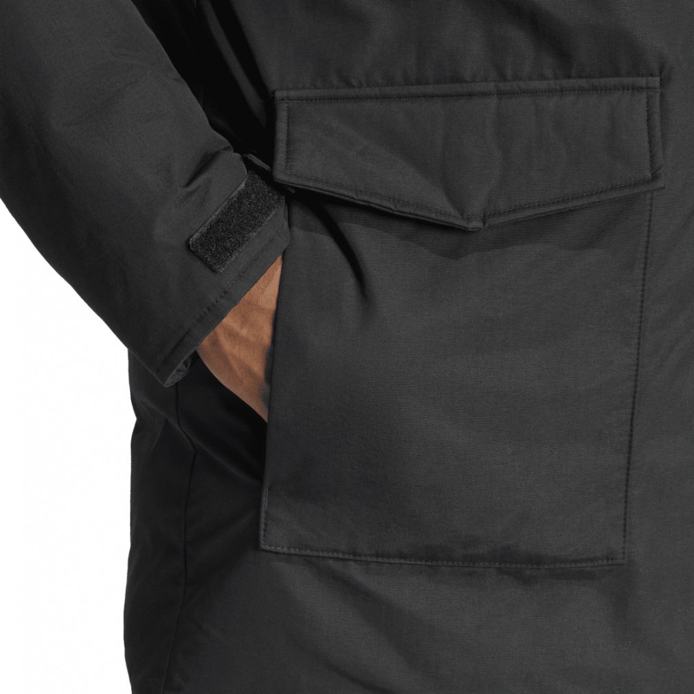 アディダス メンズ 中綿コート Paveric ファーパーカー JUC84 S05970