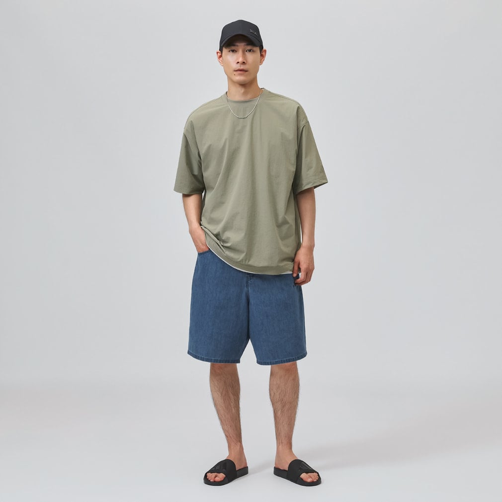 はんぺん※ アディダス メンズ ハーフパンツ M COOL DENIM ショーツ AP NEE78