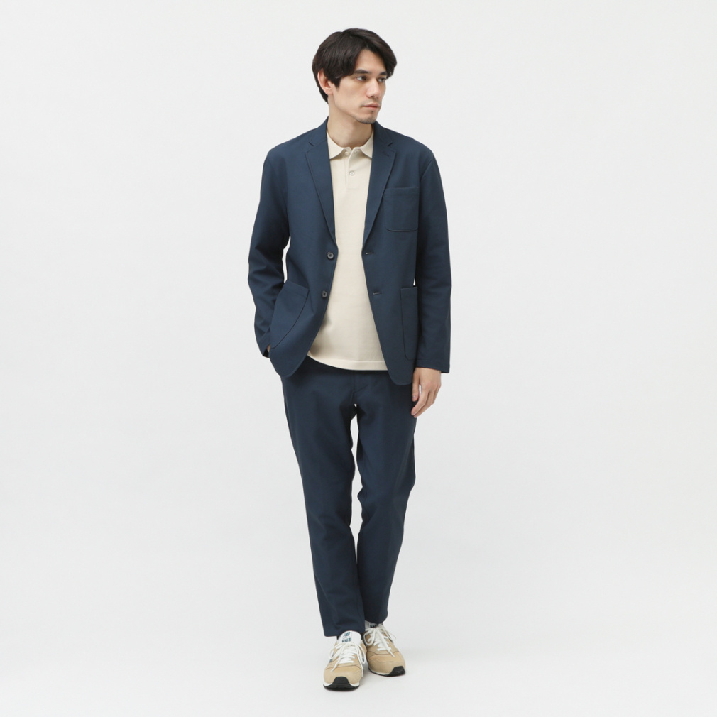 THE CITY バーズアイスリムテーパードパンツ｜Alpen Online