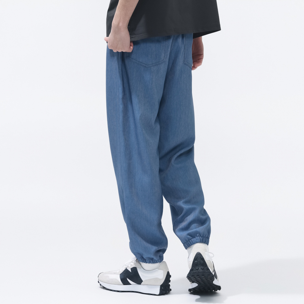 ニューバランス THE CITY メンズ ロングパンツ デニムスタイルジョガー