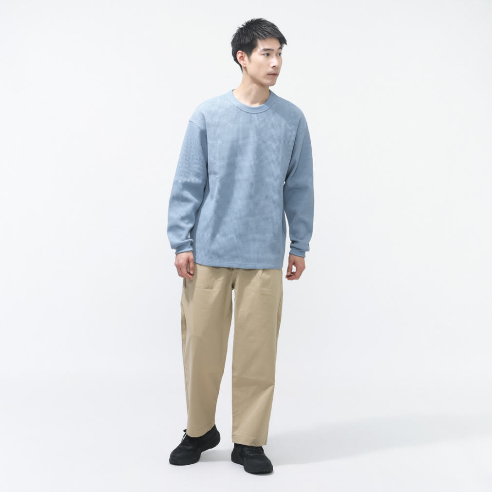 ニューバランス メンズ ロングパンツ チノスタイルセミワイドパンツ