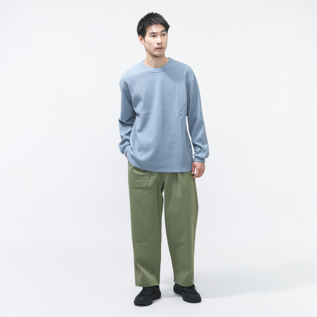 ニューバランス メンズ ロングパンツ チノスタイルセミワイドパンツ