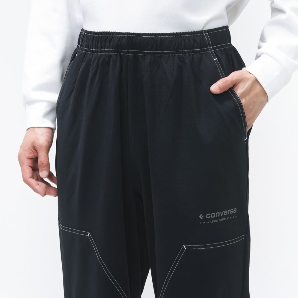 コンバース メンズ ロングパンツ DOUBLE KNEE STRETCH PANTS M