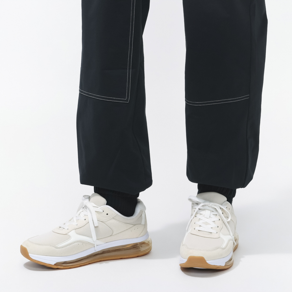 コンバース メンズ ロングパンツ DOUBLE KNEE STRETCH PANTS M