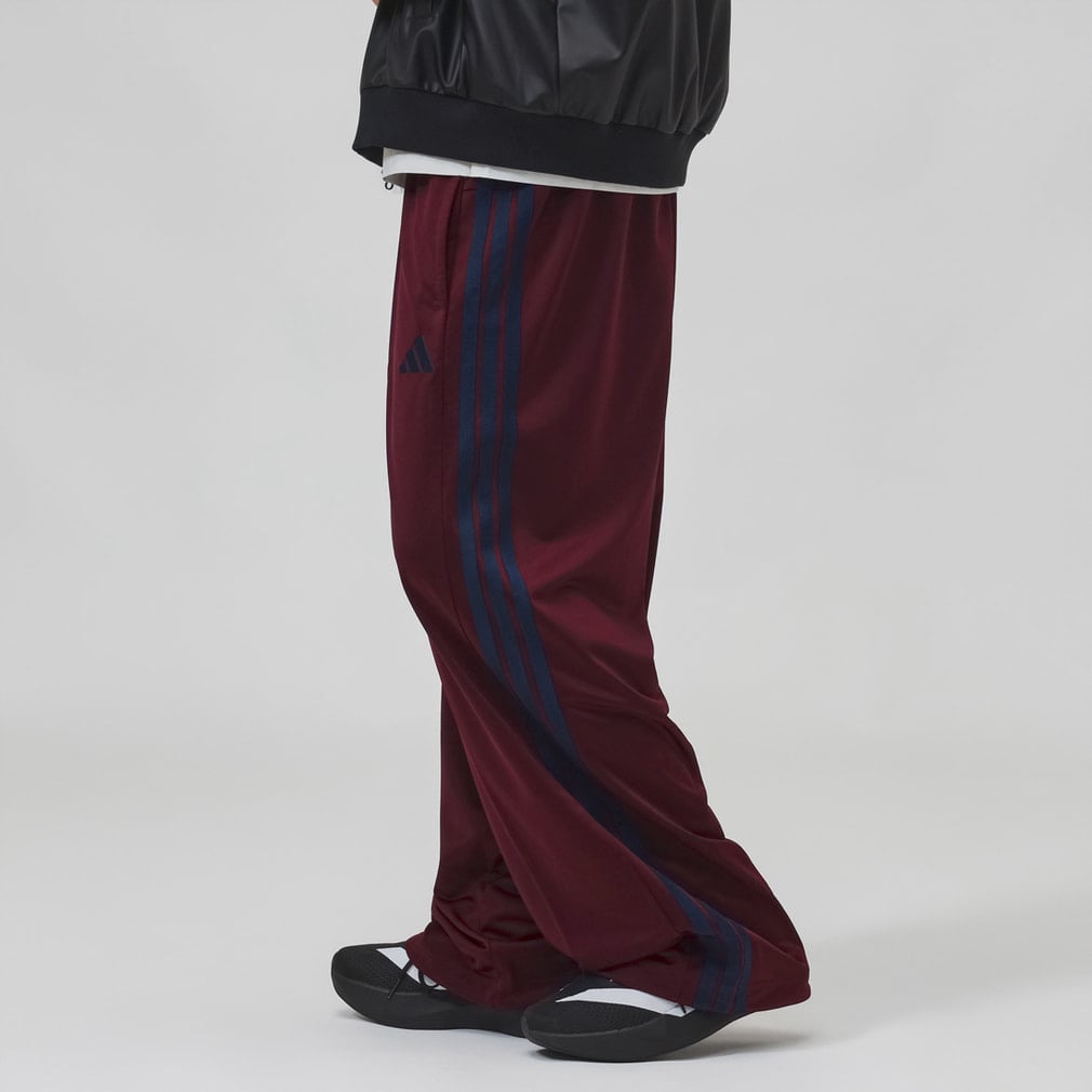 アディダス メンズ ロングパンツ スタジアム トリコット ルーズ