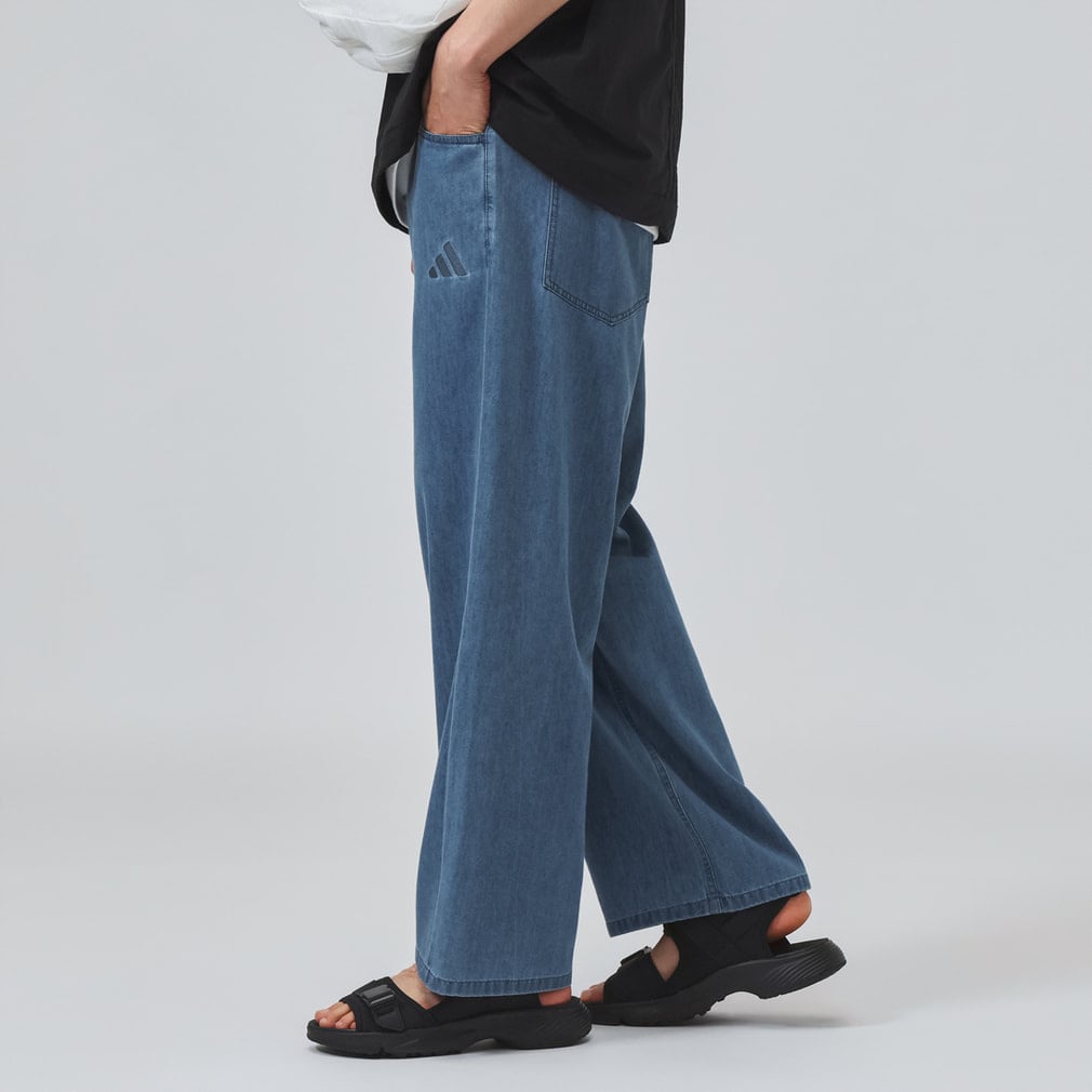 アディダス メンズ ロングパンツ M COOL DENIM パンツ AP NEE80 LH9111