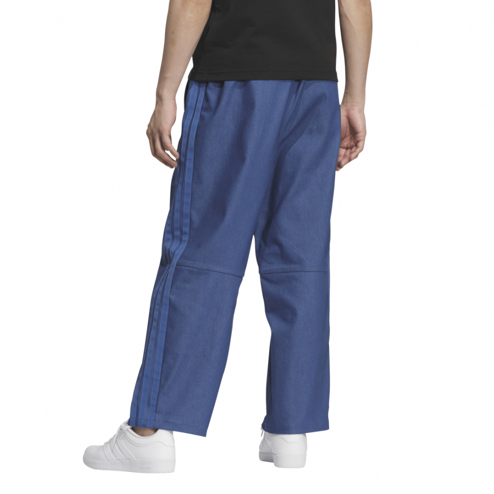 アディダス メンズ ロングパンツ ルーズフィット デニム フルレングス