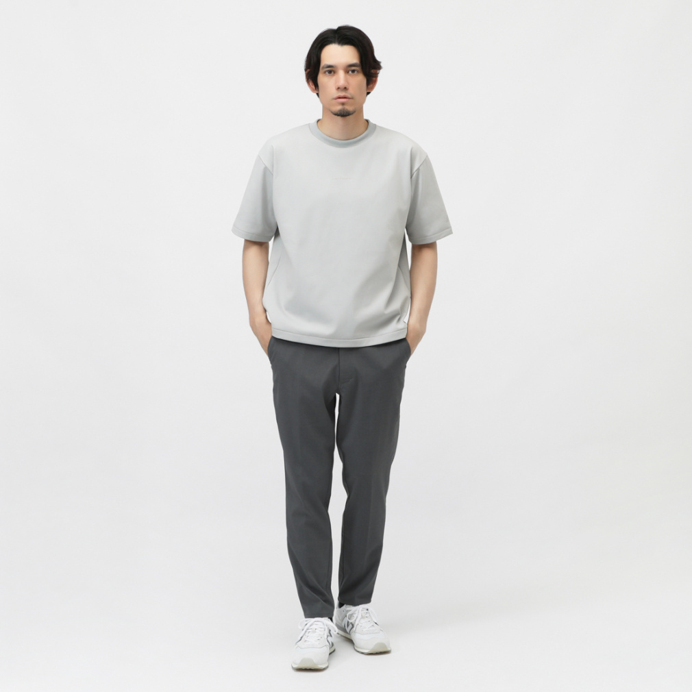 ニューバランス メンズ ロングパンツ モノトーンスリムテーパード