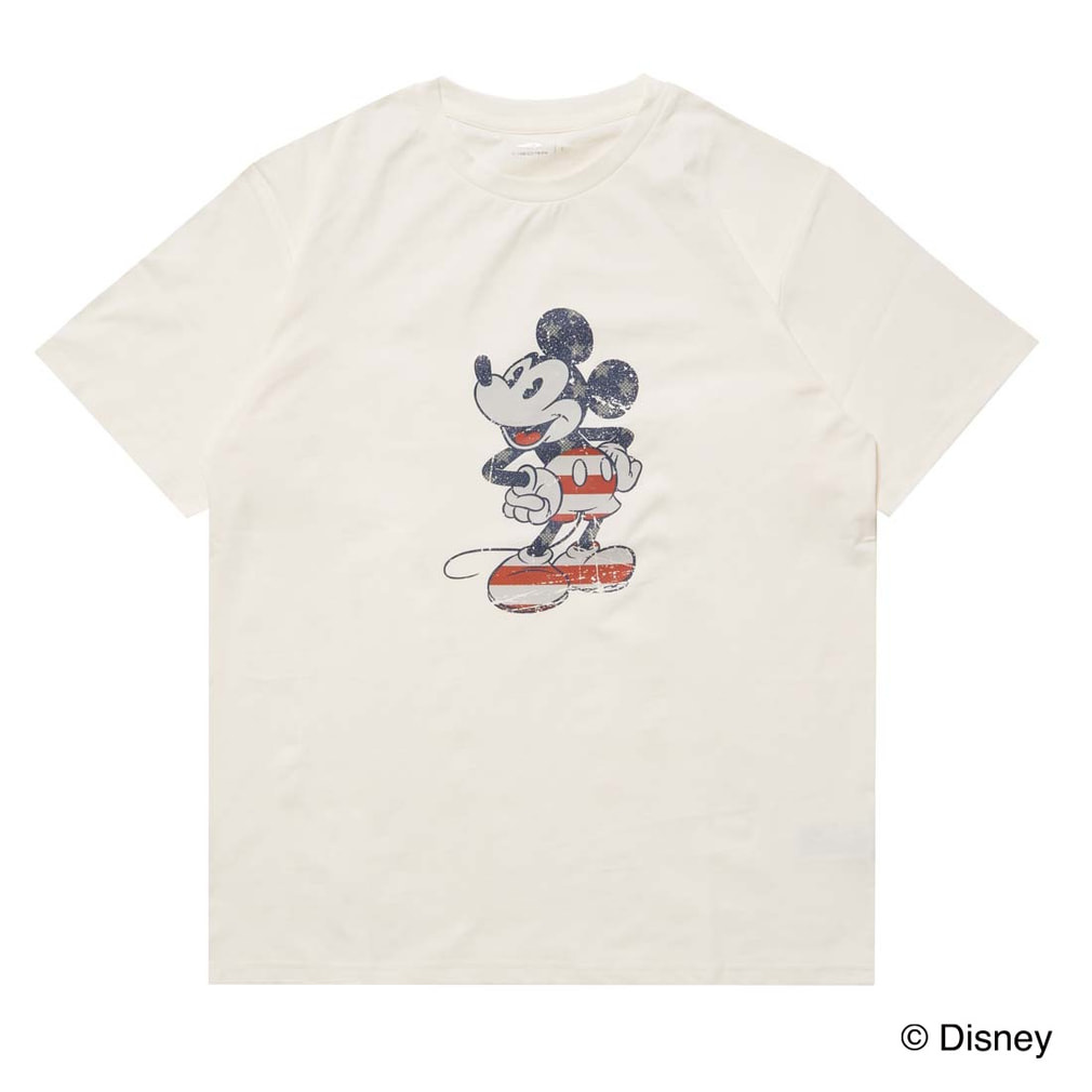 ディズニー メンズ 半袖 Tシャツ UVカットドライグラフィックTシャツ