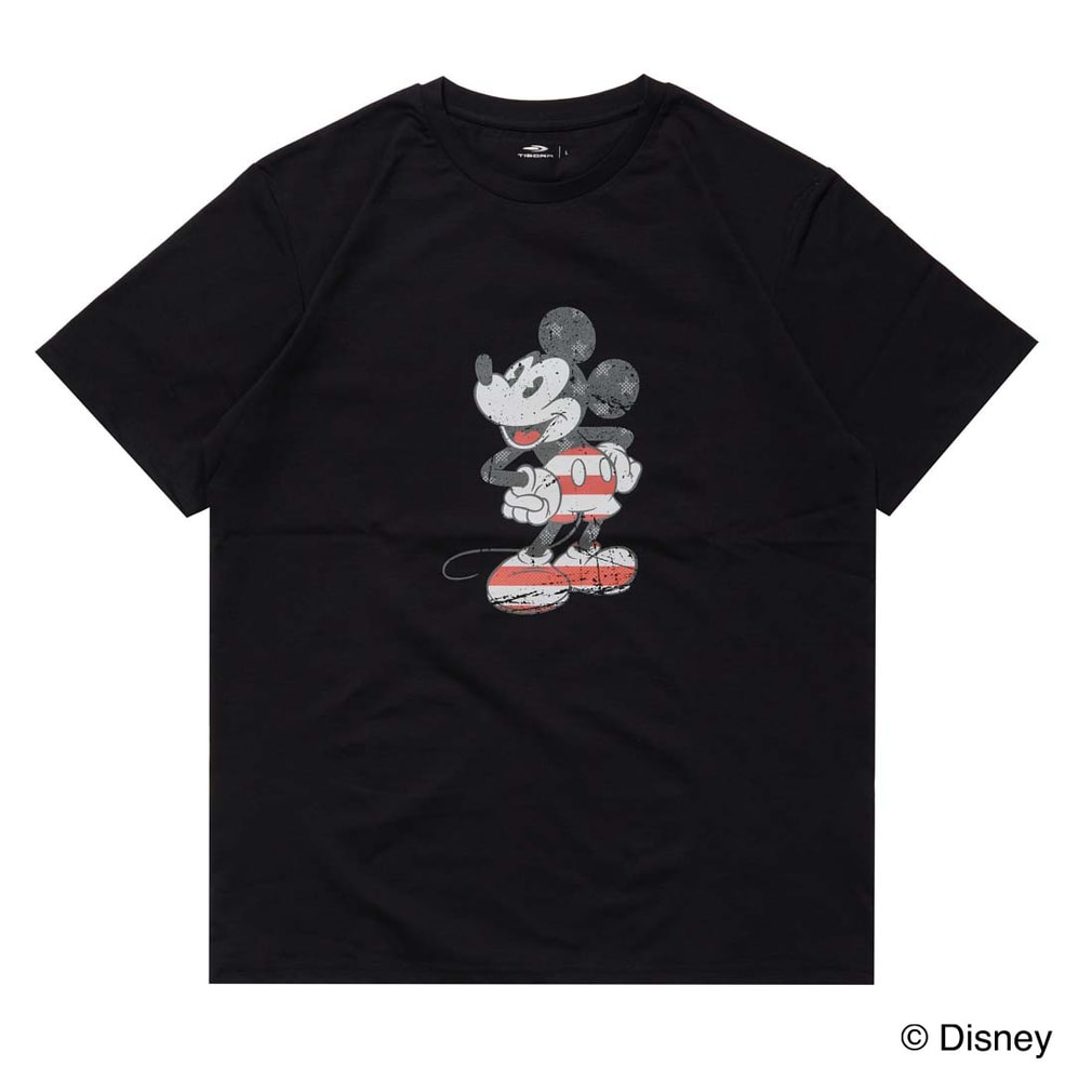ディズニー メンズ 半袖 Tシャツ UVカットドライグラフィックTシャツ