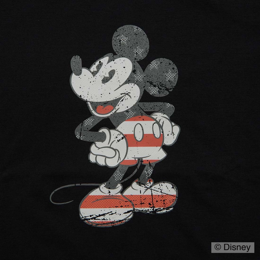 ディズニー メンズ 半袖 Tシャツ UVカットドライグラフィックTシャツ