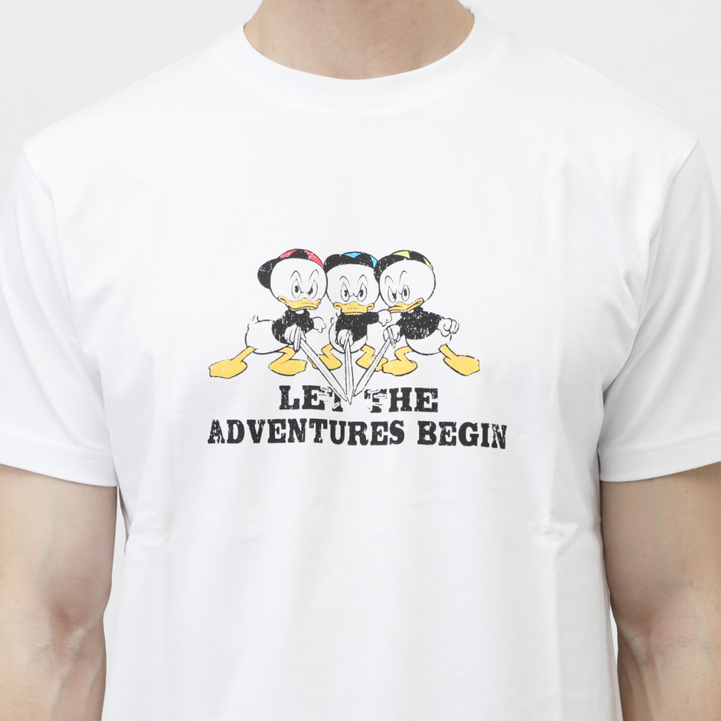 ディズニー メンズ 半袖 Tシャツ グラフィックTシャツ ブラザーズ TRDN